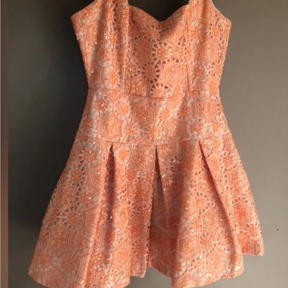 NWT Jeweled Badgley Mischka dress Sz 14